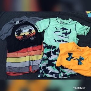 Boys size 4 swimwear